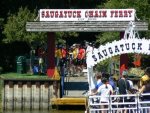 Take the chain ferry across the river and walk to Oval Beach, Mt. Baldhead, and the Saugatuck Museum